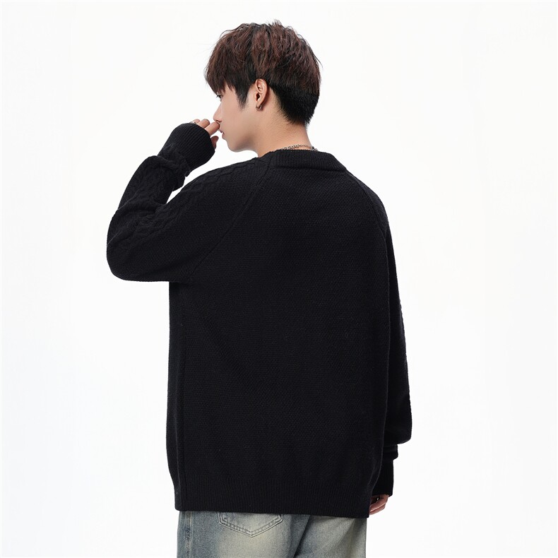 【新品】2025秋冬男士时尚休闲百搭针织毛衣潮流-M190-P45,男装针织衫/毛衣,星座1105-1