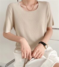 圆领冰丝短袖，其它，魅力元素