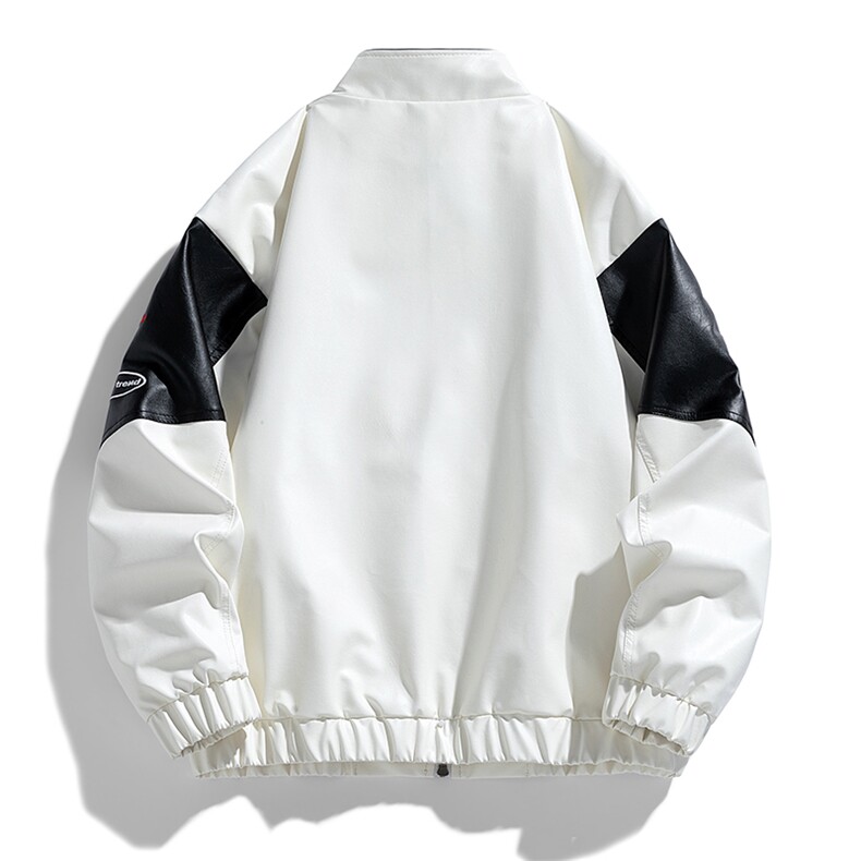 个性拼接皮衣机车服JK2168-P100,男装皮衣,星座210-1
