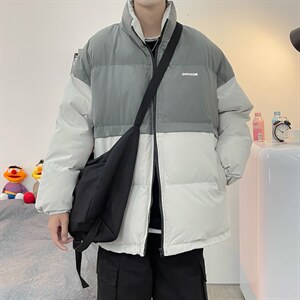 G冬夹克衣加厚立领ins港风休闲袄外套韩版痞帅服W2289-P75图片