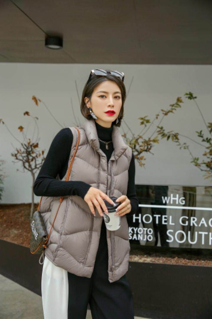 羽绒马甲，女装马甲，秋妹儿