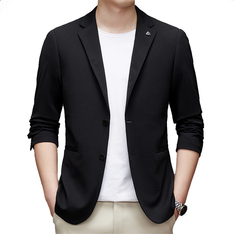 DJ2215钱塘2020-3秋冬季新款商务休闲简约中年男士西服外套P152,男装西服,钱塘207-3