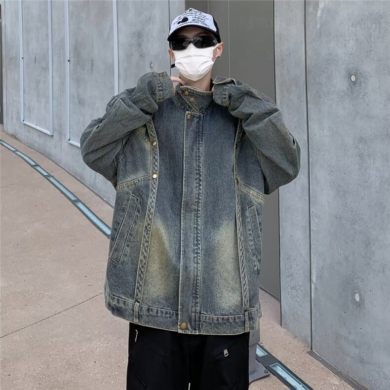 2023美式秋季夹克新款男时尚潮外套DW06P75,男装夹克,星座1116-2