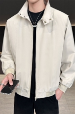 硬汉风户外夹克男立领纯色上衣冲锋衣外套DSA157B-JK7868-P70，男装夹克，电商A157B