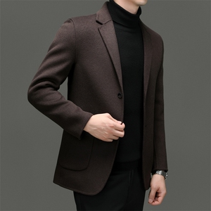 M6801-78钱塘2020-3商务休闲冬季厚款百搭中年男士西服外套P270图片