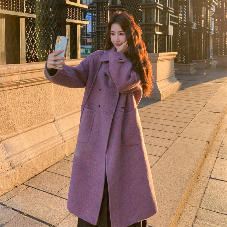 现货新款毛呢大衣浙宝217-1113-255-358,女装毛呢外套,浙宝217