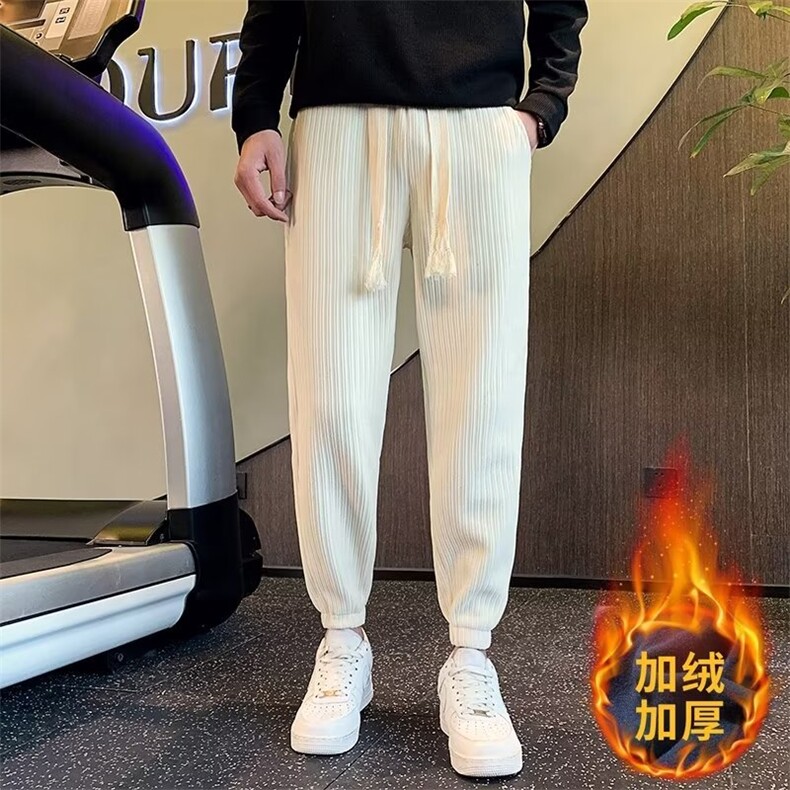 秋季男士运动裤宽松直筒潮牌束脚百搭卫裤男韩版潮流帅气休闲裤子,男装休闲裤,星座506A