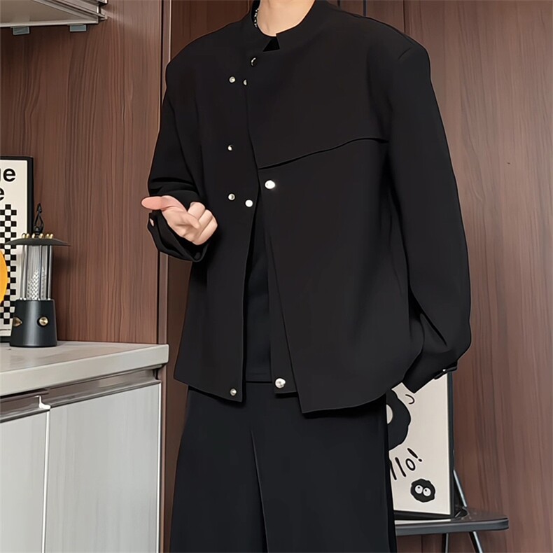 XF2607/P75春装新款现货新中式小西服男潮夹克外套上衣，男装夹克，电商A141