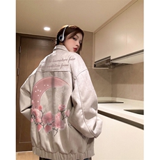 XZ809A/JPK07/P118/控138/加绒P148/控168麂皮绒美式烧花夹克，男装夹克，星座809A(原222-1)
