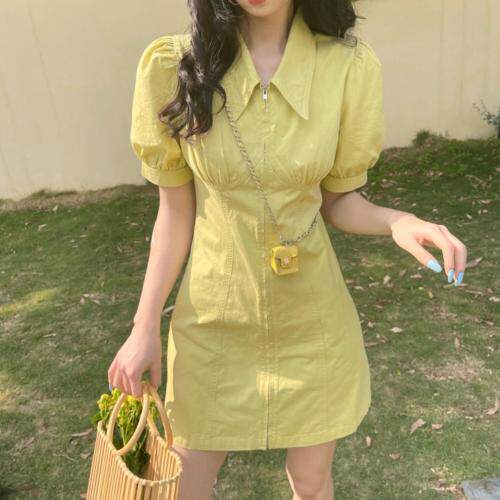 腰包连衣裙，女装连衣裙，MJJ