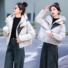 短款羽绒服女冬装2023新款休闲时尚加厚面包服90白鸭绒外套现货！，女装羽绒服，一安秀