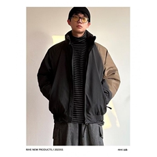 加绒加厚冬男立领棉衣灯芯绒保暖棉袄面包服外套MY9050P75，男装棉衣，星座1013-1