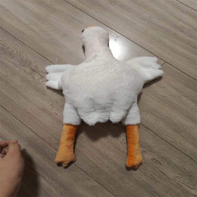 大白鹅，春兰毛绒玩具
