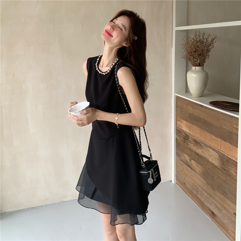 新款P155-K229千金高级感连衣裙,女装连衣裙,网红馆