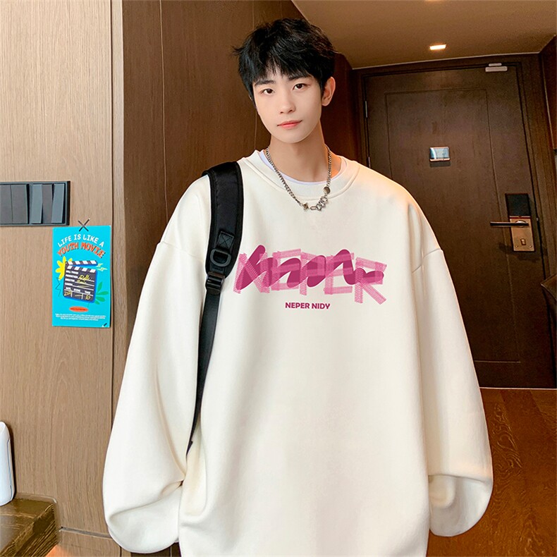 抖音得物供货可提供视频2024春季新款重磅美式卫衣DY5665,男装卫衣,电商A486