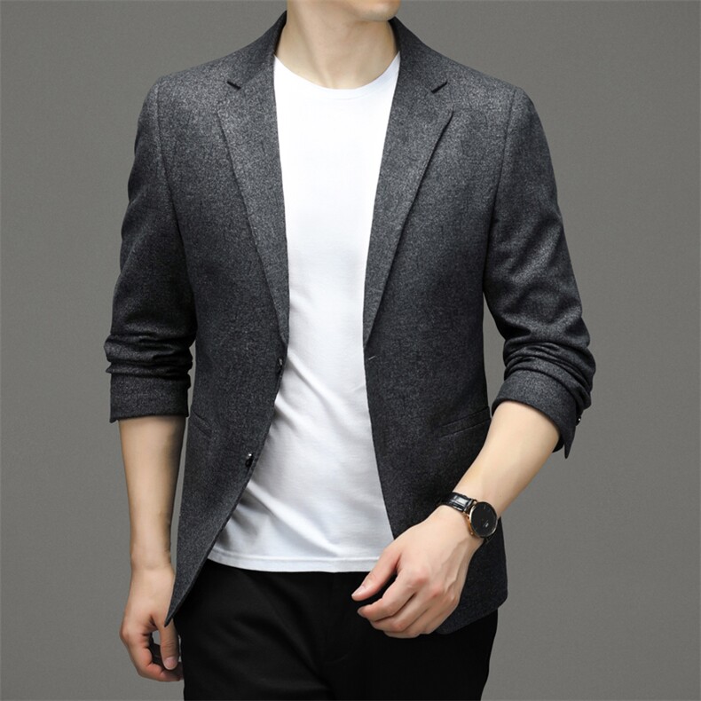 M3357-1钱塘2020-2秋季新款中年男士西服商务休闲百搭外套P142,男装西服,钱塘207-2