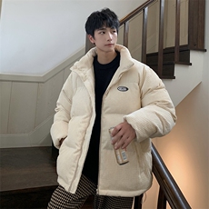 24精品玉米粒羽绒棉服港风中性平铺男潮牌流行外套A170-M823-TP85，男装棉衣，电商A170