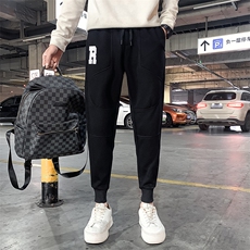 社会精神小伙春秋加绒卫裤运动束脚男裤DS-B249-KK95-P58-加绒P68，男装休闲裤，星座215（原电商B249）