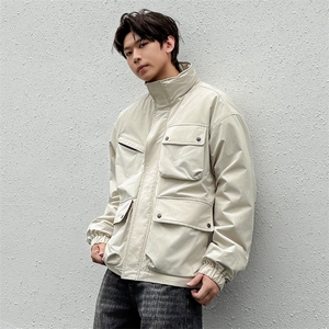 美式新款秋冬多口袋户外机能休闲棉衣外套 A436-W990-P95138图片