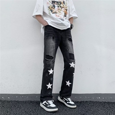 美式牛仔裤男春秋新款休闲直筒裤XX8031P50，男装牛仔裤，星座1116-2