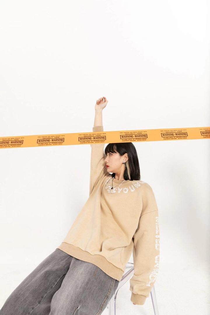 春季新款潮流卫衣，女装卫衣/绒衫，Q.P