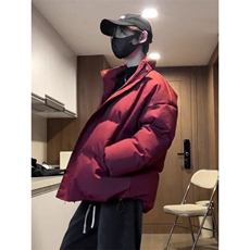 现货高品质美式高街冬季重磅三防加厚羽绒棉衣厚外套面包棉服，男装棉衣，电商A486-1