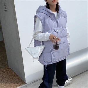 羽绒马甲现货,女装马甲,DTU（大图）