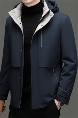 BZC23001钱塘2020-2新款时尚休闲简约冬季厚款中年男士羽绒服P270，男装羽绒服，钱塘207-2