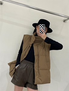 羽绒马甲图片