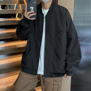 网红风大码防水棒球领冲锋衣个性设计光版二开jk1218 特p73图片