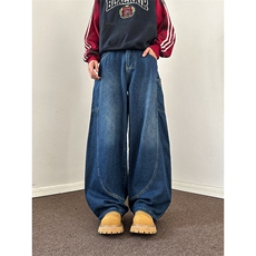 903-AK8013-特P-55【S-3XL】大弯刀牛仔裤！3，男装牛仔裤，星座903