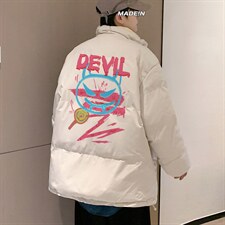 ！2023冬季加绒加厚里面男士棉衣潮牌情侣棉服外套MY111特P78图片