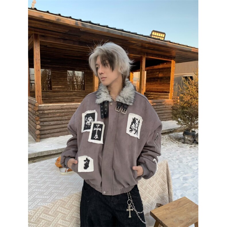 1506-1/MS50491/P126新款冬季棉服棉男生保暖面包服运动休闲潮牌,男装棉衣,星座1506-1