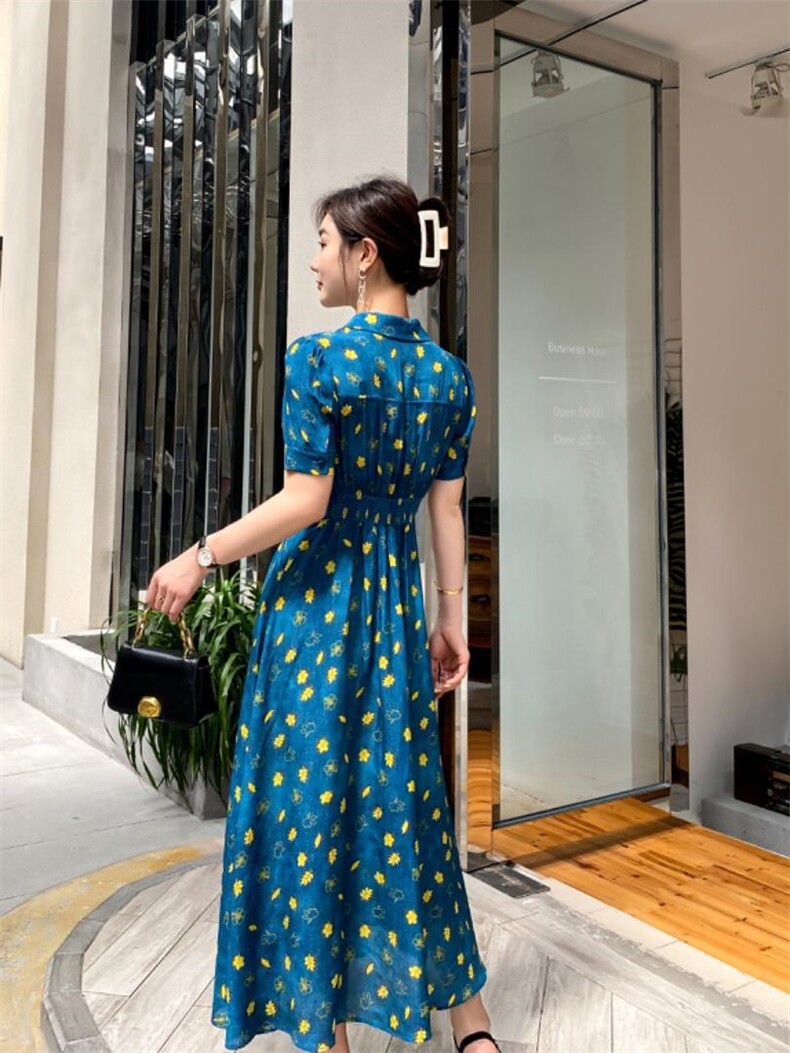 现货，夏季连衣裙，女装连衣裙，锦豪达