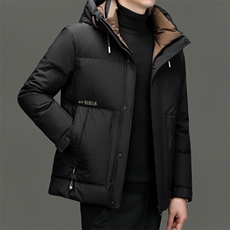 DF23928钱塘2020-2商务休闲百搭冬季厚款连帽中年男士羽绒服P290，男装羽绒服，钱塘207-2