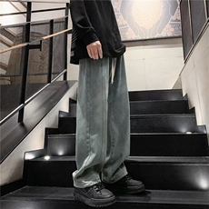 冬季新款加绒加厚黄金绒牛仔裤男宽松直筒长裤子JR58-P50，男装牛仔裤，星座1109-3