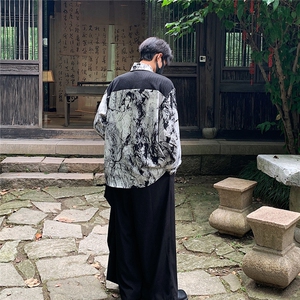新中式长袖套装TZ88797P90衬衫CS88799P45控78裤子88798P45控68图片