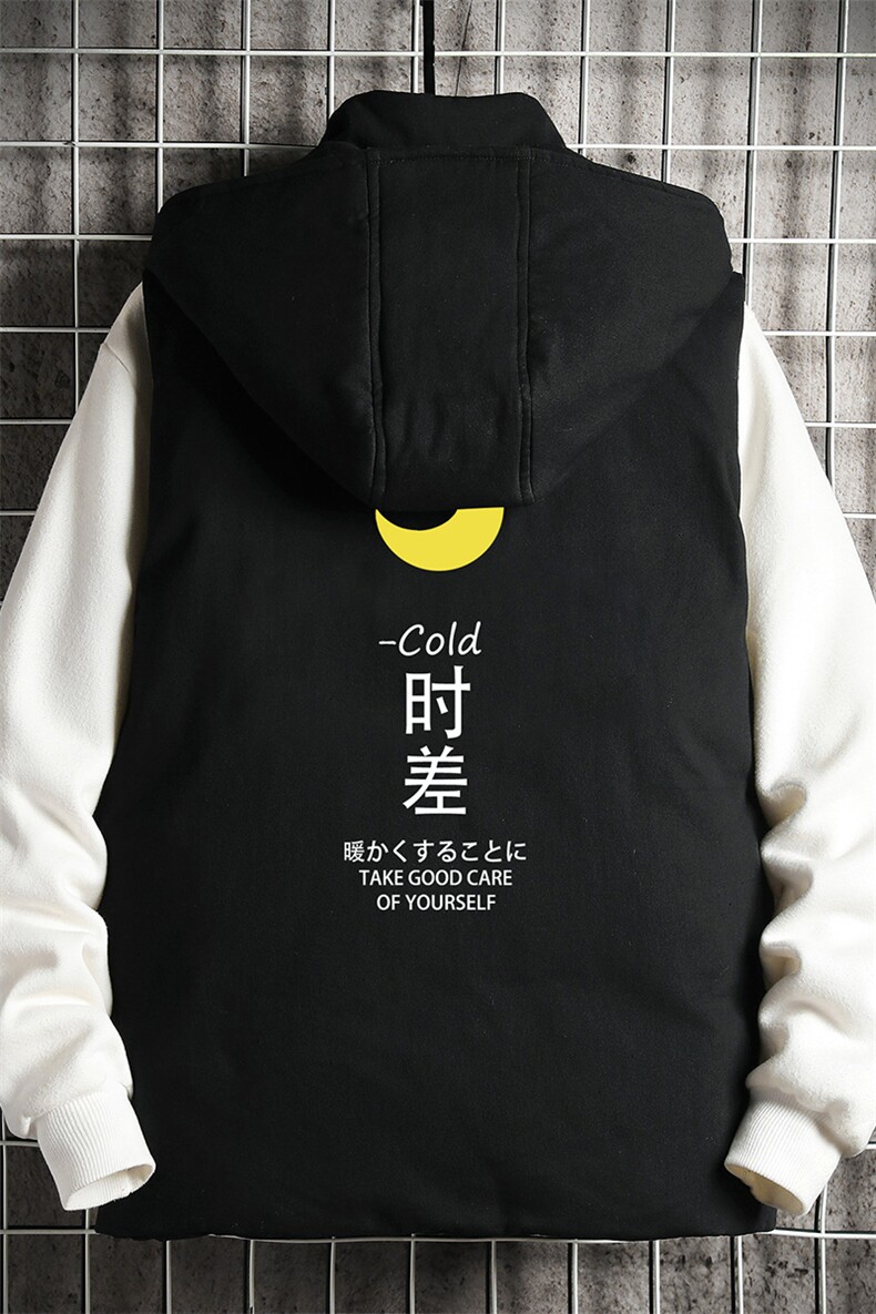 MJ47047-P80棉马甲男士大码加厚棉背心男坎肩男网格,男装背心/马甲,电商A040A