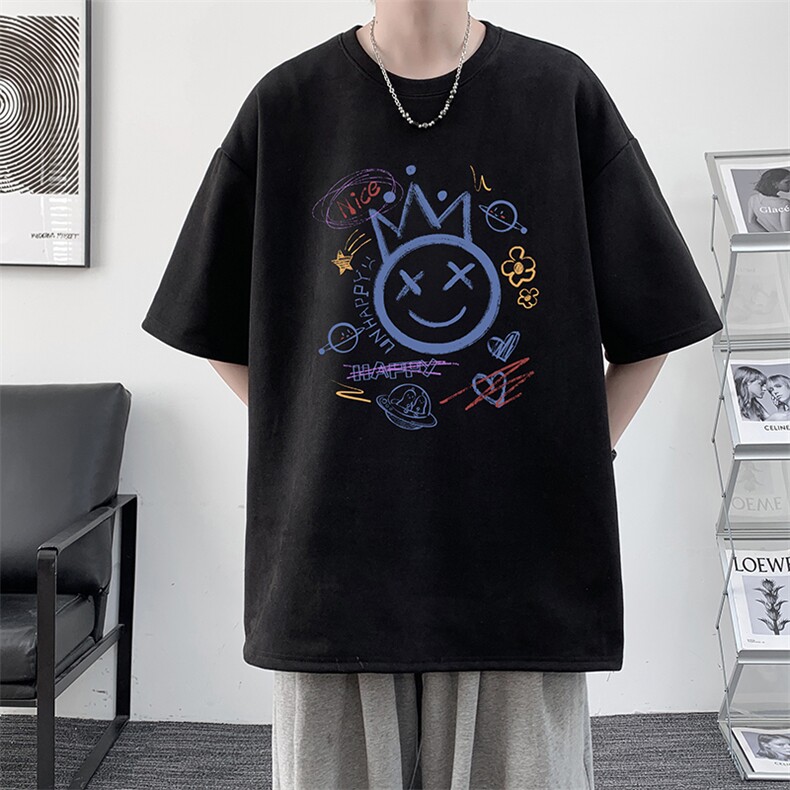 麂皮绒短袖t恤男大码半袖男JD82180-P25,男装T恤,电商A040