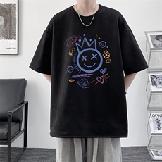 麂皮绒短袖t恤男大码半袖男JD82180-P25，男装T恤，电商A040