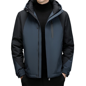 DF8803钱塘2020-2时尚休闲冬季厚款连帽中年男士羽绒服P320图片