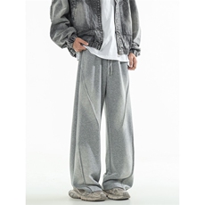 1506-1/KM361/P52美式高街休闲裤男女垂感直筒阔腿运动休闲卫裤，男装休闲裤，星座1506-1