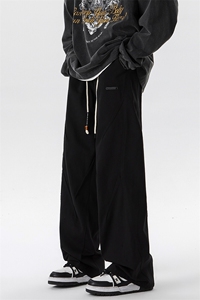 8XL-M  休闲裤男日系潮牌拼接宽松阔腿裤直通工装裤K9103P68控88图片