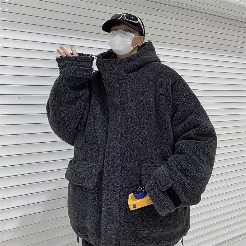 新款棉衣男冬季棉袄外套韩版潮流面包服 HK1952 P75图片