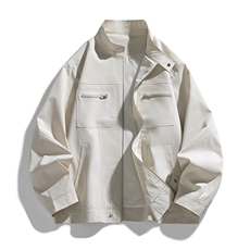 日系平铺工装飞行夹克秋季立领棒球服外套A436-1807-P80119，男装夹克，电商A436