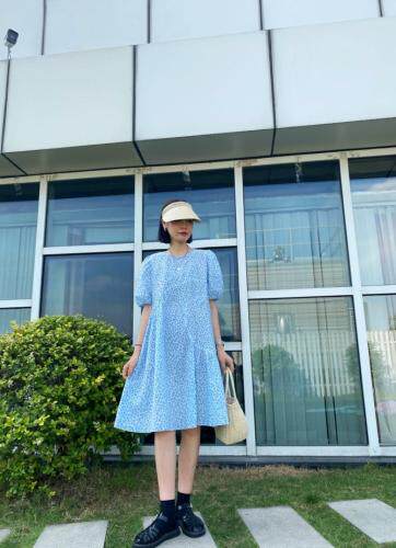 夏季新款连衣裙，女装连衣裙，日の谷