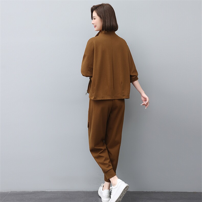 时尚休闲女装套装显瘦百搭两件套舒适保暖秋冬新款,女装套装/套裙,叶笙衣