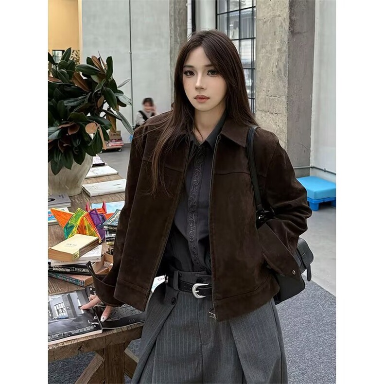 网图现货新款麂皮绒双层夹克外套男B30-P63,男装夹克,星座910-1