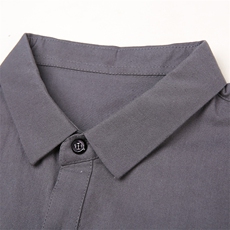 工装男士长袖衬衫2024春秋外穿休闲潮流中青年宽松工装棉上衣P58，男装夹克，钱塘6003A(原)4033A