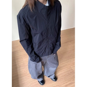 网眼防晒衣立领休闲跑步运动户外长袖轻量薄款修身防晒服 F01图片